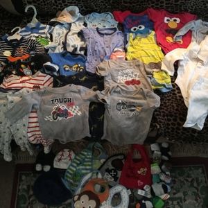 Boy Lot (Sizes Newborn to 6 months)